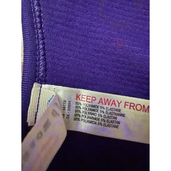 Free People Movement Women’s Purple Long Sleeve Waffle Henley Pullover Size M/L - Picture 6 of 11